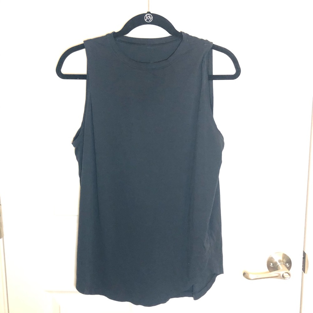 LULULEMON Brunswick Muscle Tank Black size 4